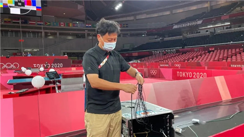 东京奥运会声光视讯工作团队